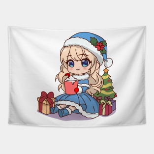 Christmas princess Tapestry