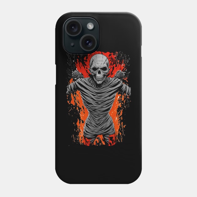 Evil Mummy Phone Case by Terror-Fi