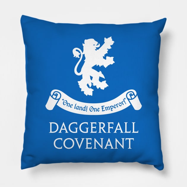 Daggerfall Covenant Banner Pillow by illu