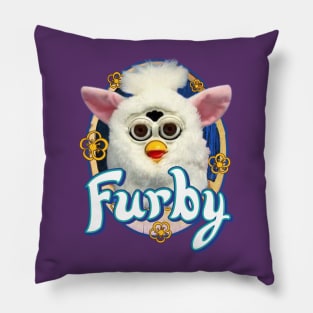 1998 Snowball Furby Pillow