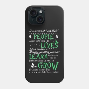 Wicked Musical Quote Phone Case