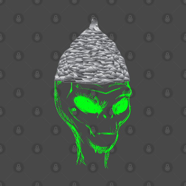 Tinfoil Hat Alien Tinfoil Hat Tapestry TeePublic
