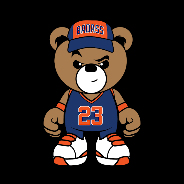 basketball teddy bear by janvimar