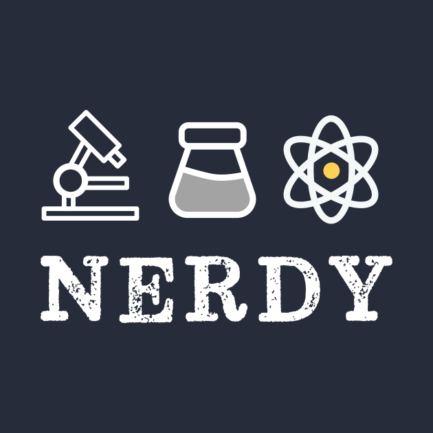 Nerdy Nerd Retro Vintage Science by happinessinatee