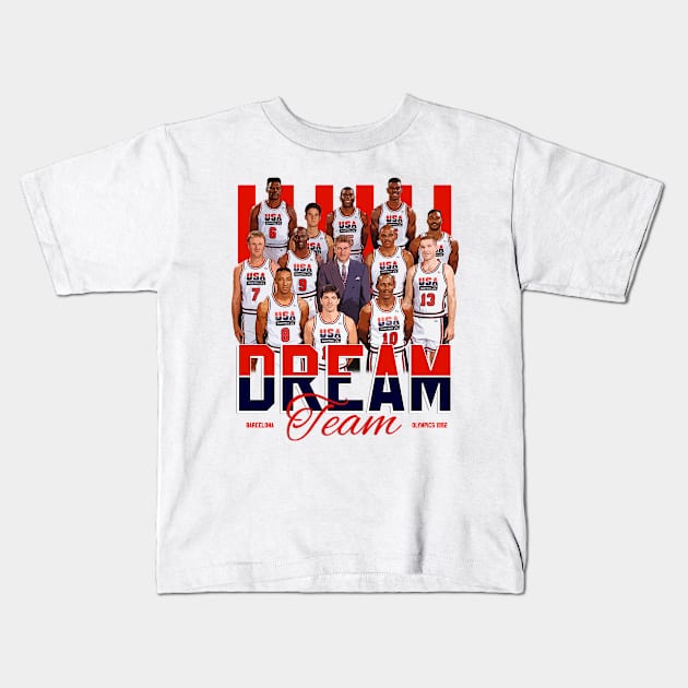 Vintage Dream Team 1992 NBA Tee Dream Team NBA Unisex Tee 