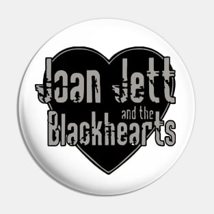 Joan Jett and The Blackhearts Logo Pin