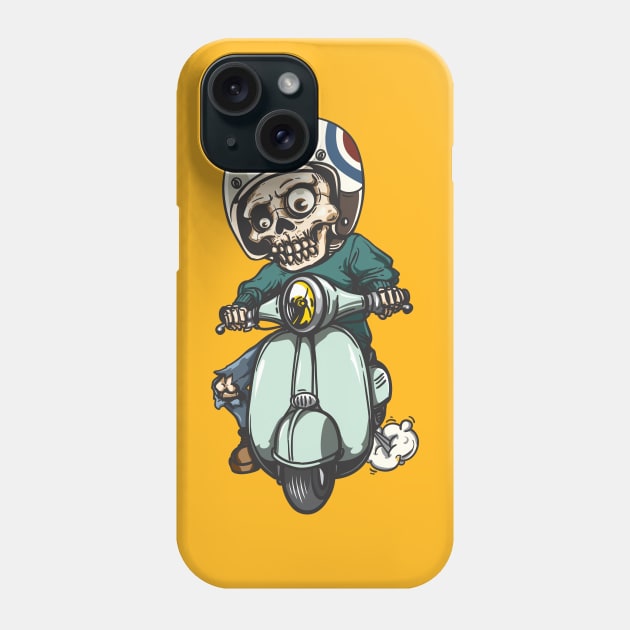 Zombi Ride Phone Case by AttireCafe