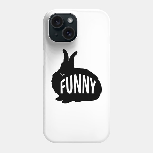 Funny Bunny Phone Case by millersye