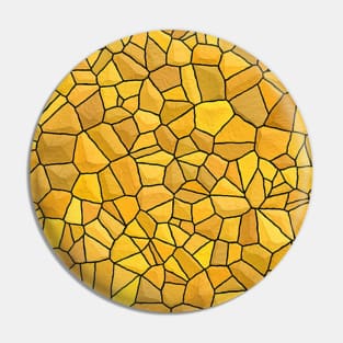 Yellow Mosaic Pin