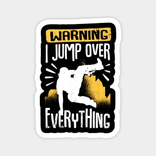 Funny Freerunning Freerunner Parkour Traceur Gift Magnet