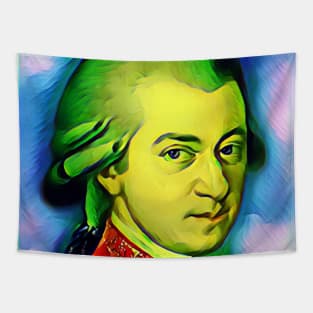 Wolfgang Amadeus Mozart Portrait | Wolfgang Amadeus Mozart Artwork 5 Tapestry