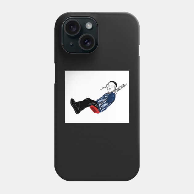 Swinging jewish boy Phone Case by argiropulo