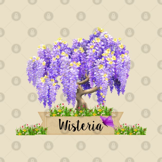 Wisteria by Primigenia