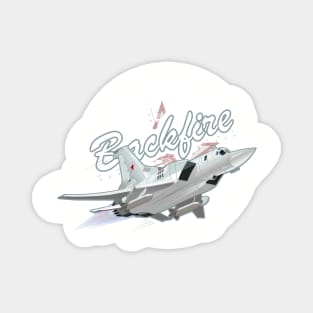 Cartoon bomber Magnet