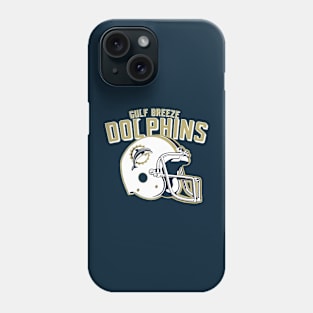 Gulf Breeze Dolphins football Phone Case