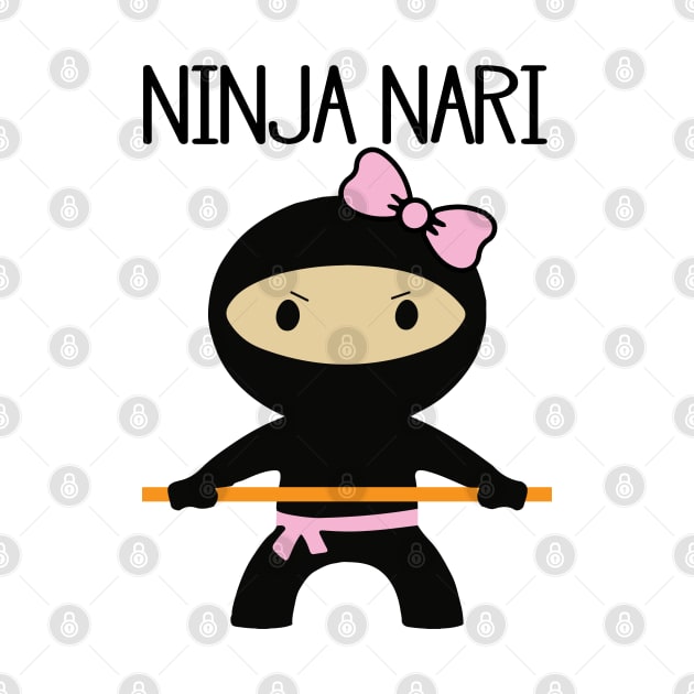 Ninja Naari Indian Women Feminism by alltheprints