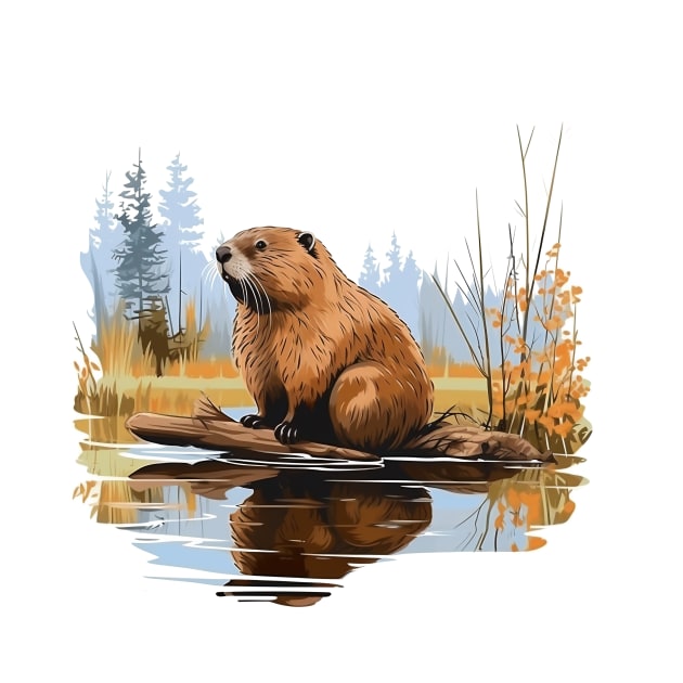 I Love Beaver by zooleisurelife