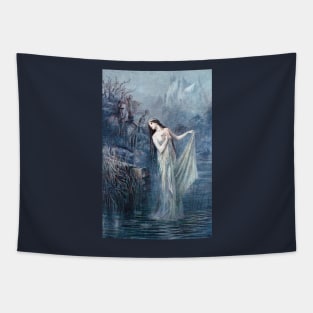 Lady of the Lake - Lancelot Speed Tapestry