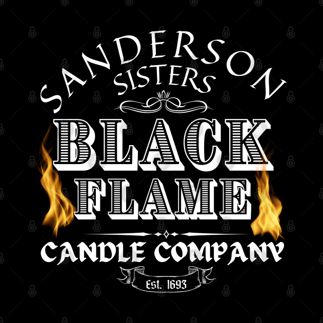 Sanderson Sisters Black Flame Candle Company by MalibuSun