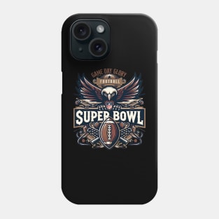 superbowl game day glory football Phone Case