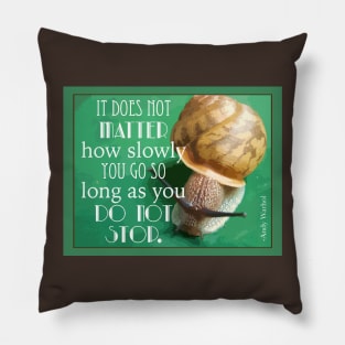 Andy Warhol Do Not Stop Pillow