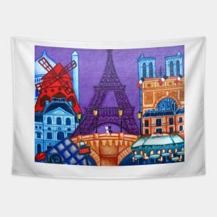 Wonders of Paris Tapestry