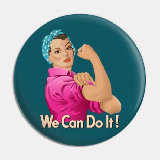 Rosie the Riveter Pin