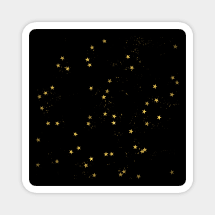 Golden Stars Magnet