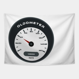 40th birthday oldometer Tapestry