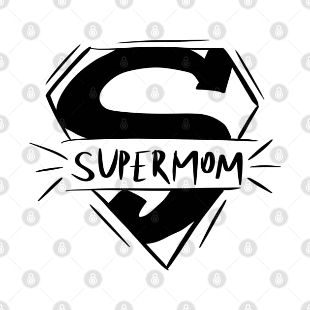 Supermom Shirt by ISFdraw