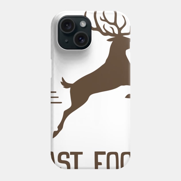 Fast Food Deer Phone Case by Ramateeshop