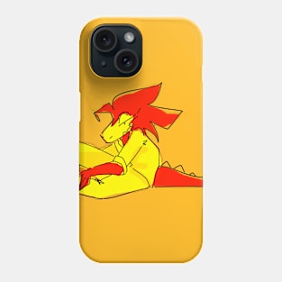 just sitting here Phone Case