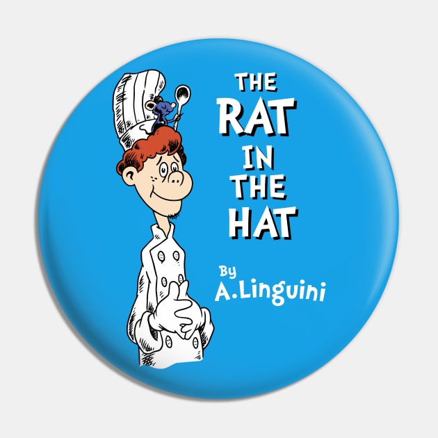 The Rat in the Hat - Cartoon Chef - Linguini Pin by Nemons