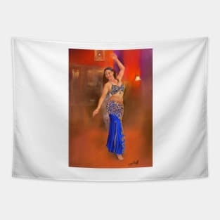 Hiedra the belly dancer Tapestry