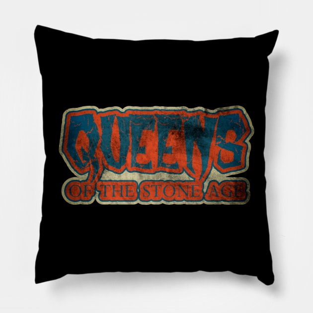 text qotsa Pillow by tsaah blegur