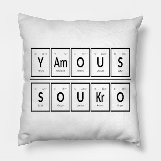 Element of Yamoussoukro Pillow by SupixIUM