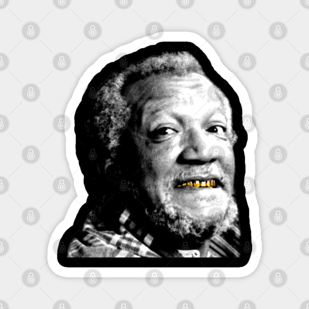 Fred Sanford Grillz Magnet by UrbanLifeApparel