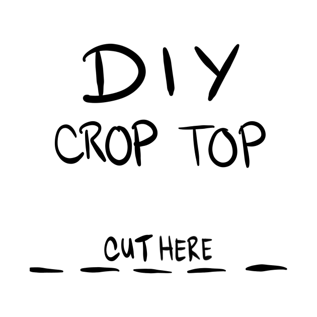 DIY CROP TOP by JanieDrawsThings