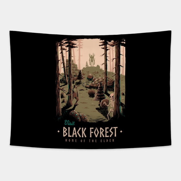 Black forest Tapestry by Azafran