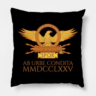 Ab urbe condita MMDCCLXXV - 2775 from the founding of the City - Year 2022 Pillow