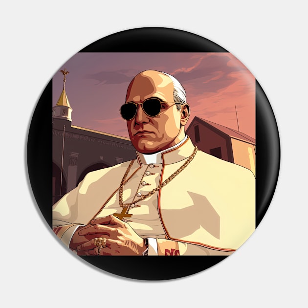 Pope Pius IX Pin by ComicsFactory