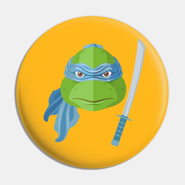 Leonardo Pin by AJIllustrates