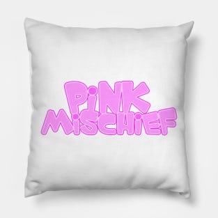 Pink Mischief Pillow