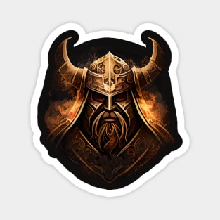 Dark Fire Viking the one Magnet