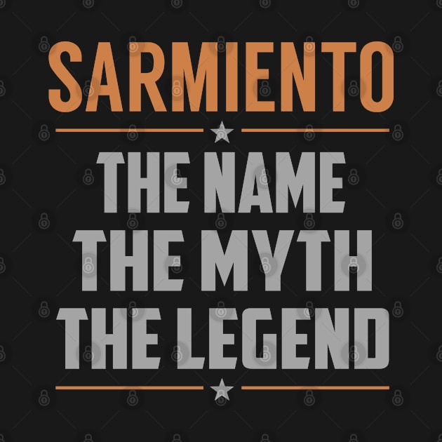 SARMIENTO The Name The Myth The Legend by YadiraKauffmannkq