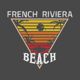 Beach day in French Riviera T-Shirt