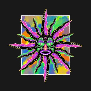 Psychedelic sun T-Shirt