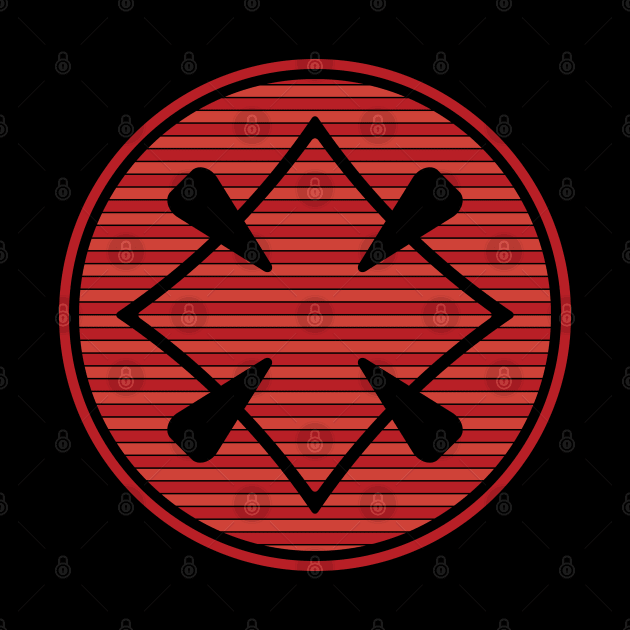 Samurai Jack Clan Symbol — red by Phil Tessier