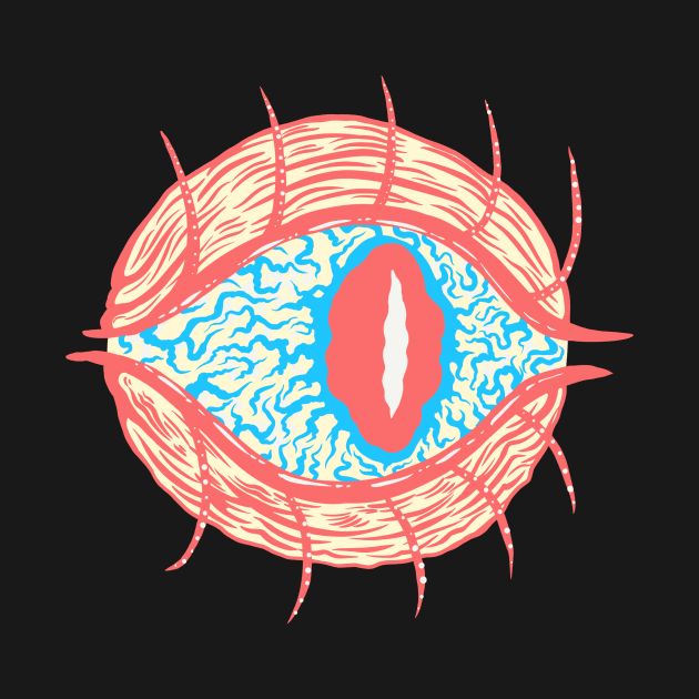 Floating Eye by flynnryanart