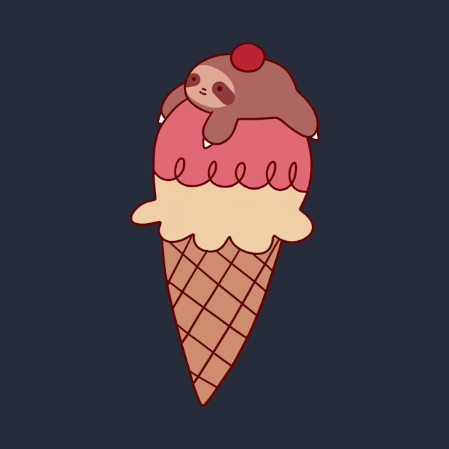 Icecream Sloth by saradaboru